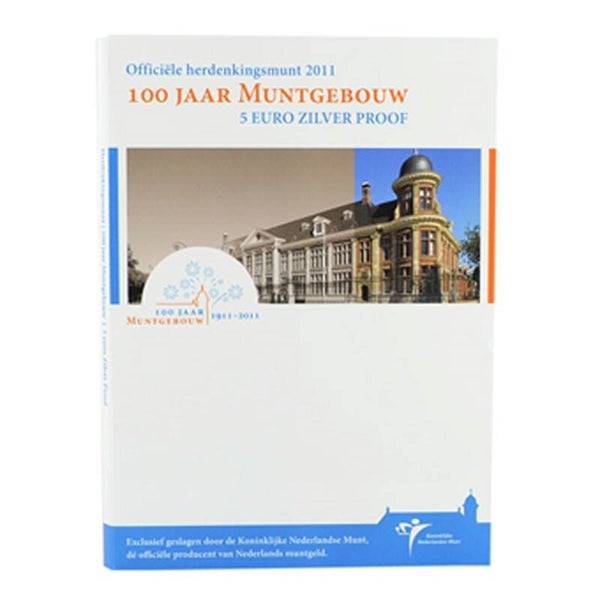 2011 - Het 100 jaar Muntgebouwvijfje (PROOF)