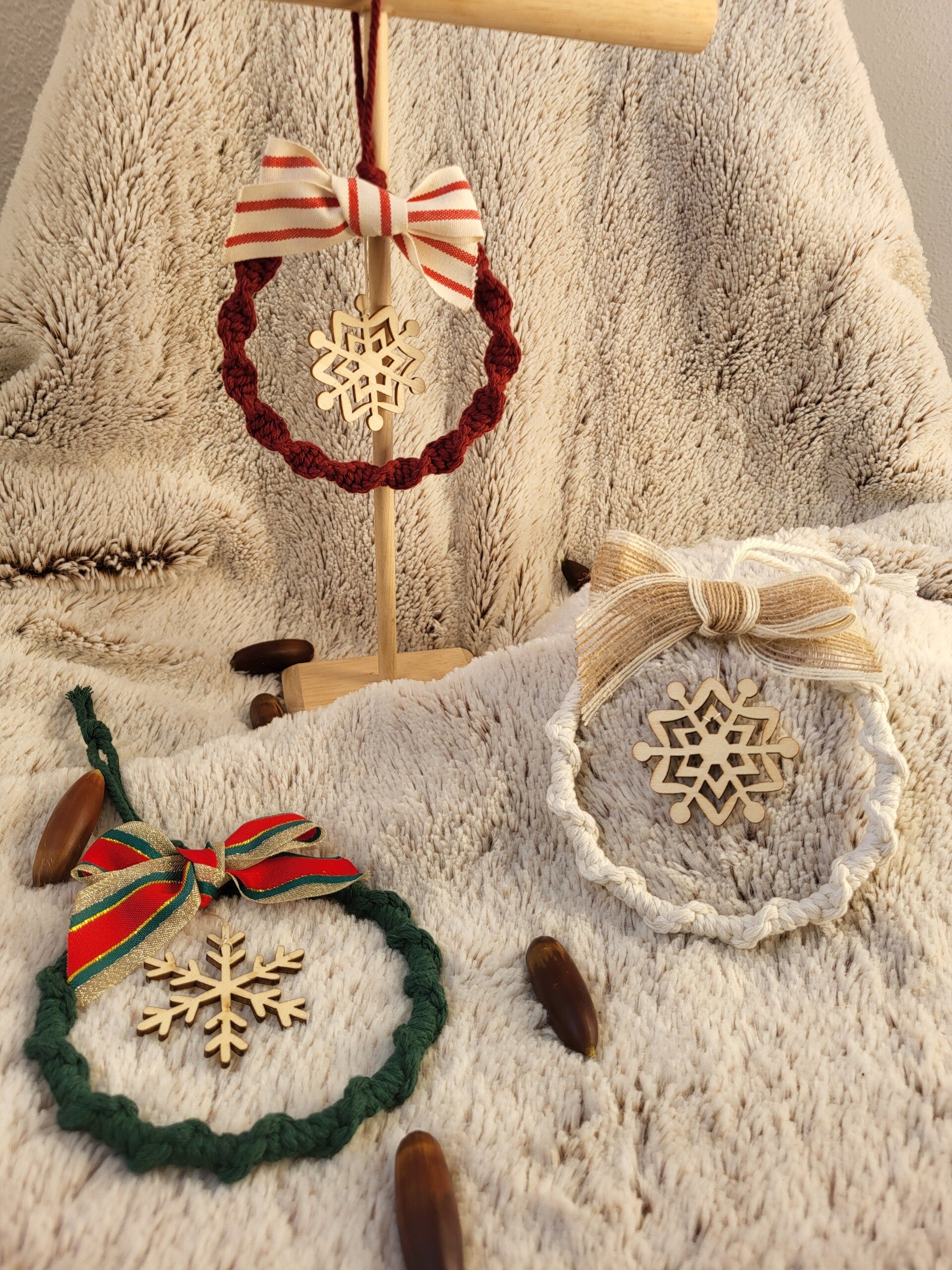 Adornos Macramé 11cm