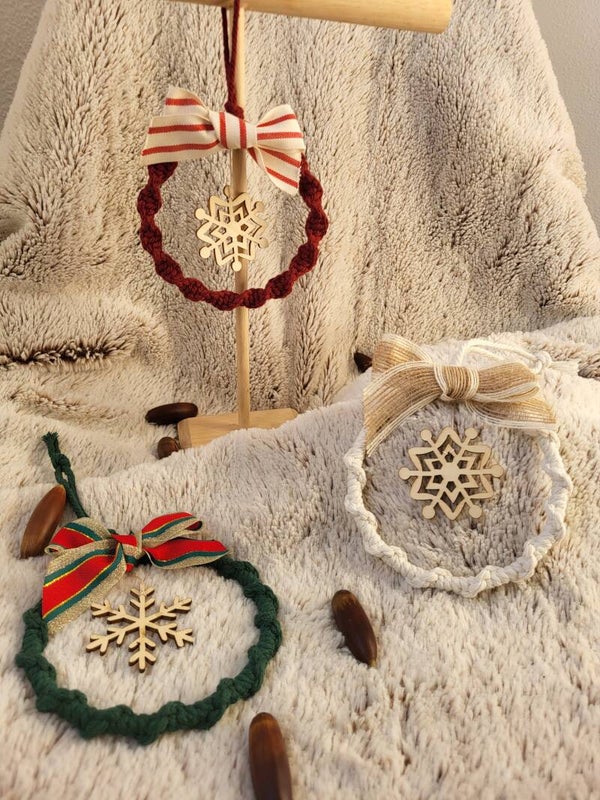 Adornos Macramé 11cm