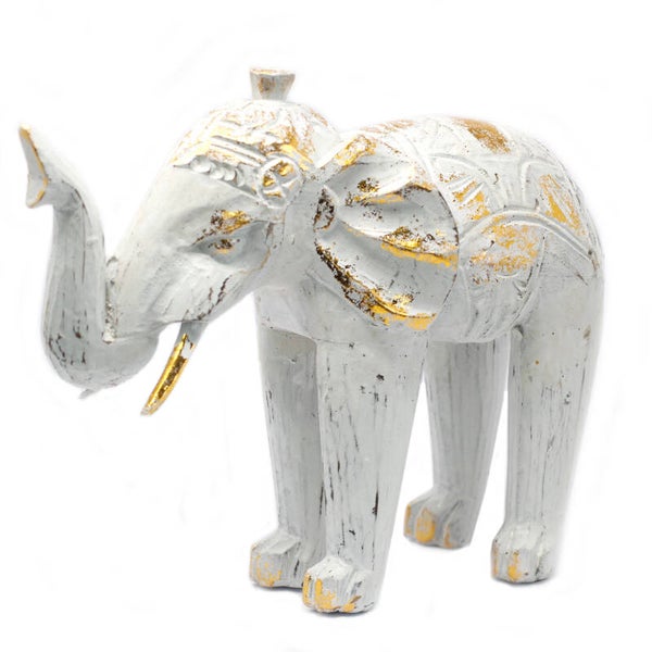 Elefante Tallado en Madera