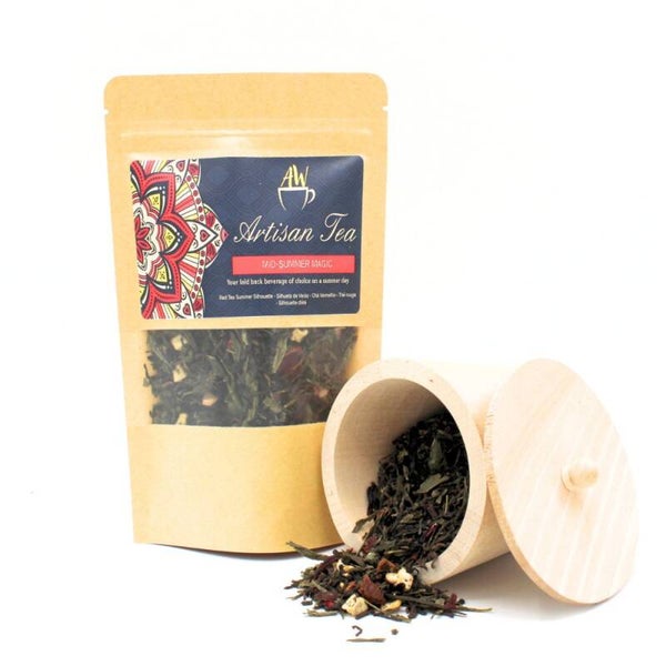 Té Rojo Silueta de Verano