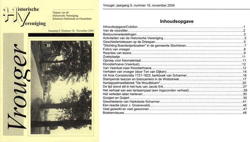 Vrouger, jaargang 9, nr 18, november 2004