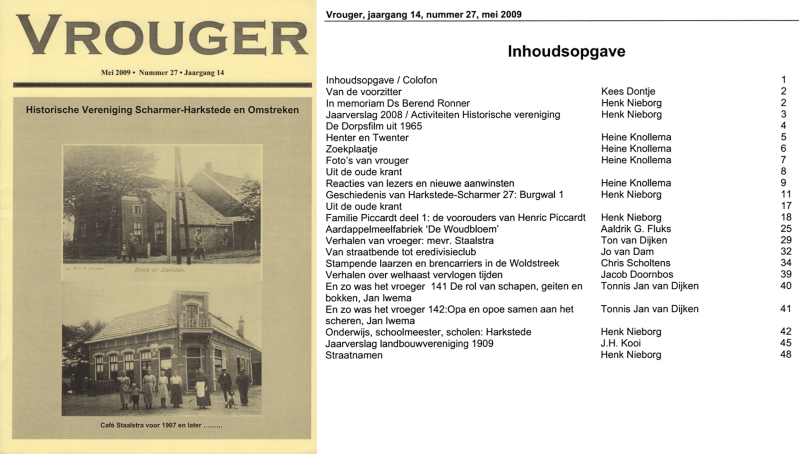 Vrouger, jaargang 14, nr 27, mei 2009