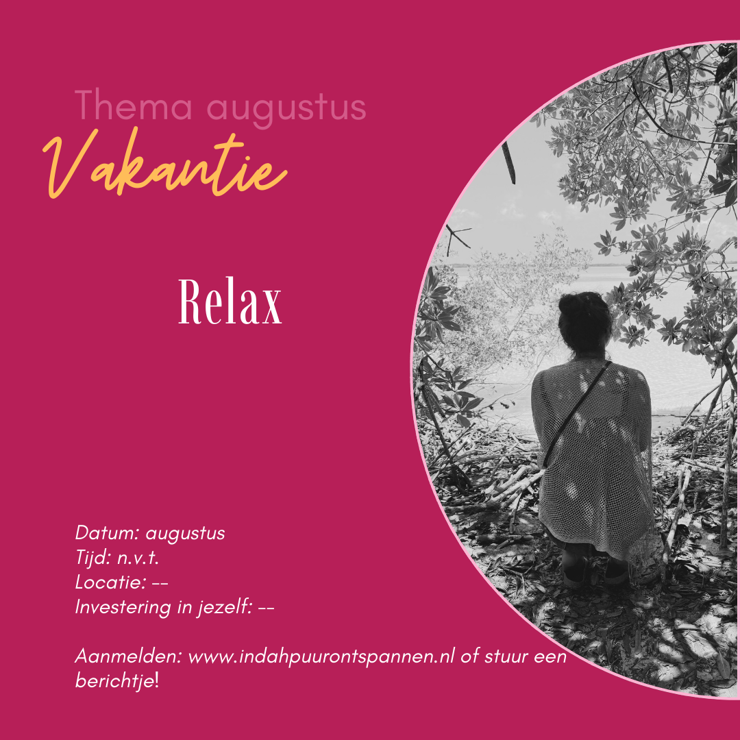 Augustus - vakantie - creatieve intuïtieve workshop Maurik Betuwe Gelderland