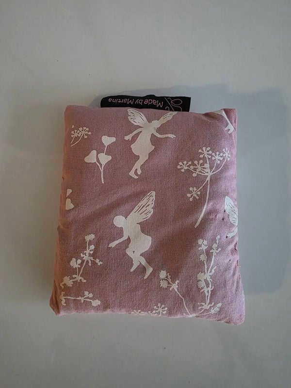 Traubenkernkissen in rosa Fee