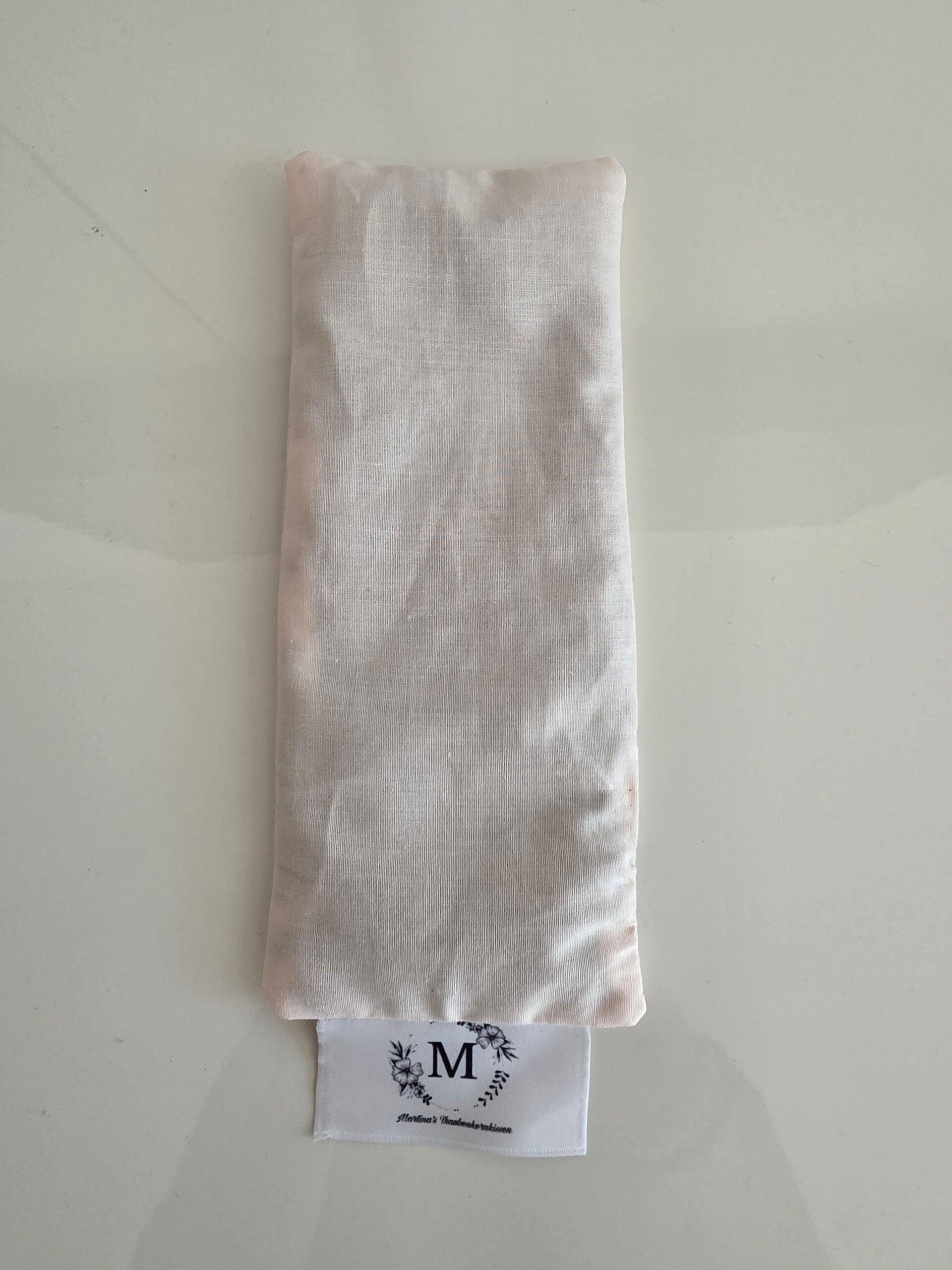 Traubenkernkissen für Augen in Rosa