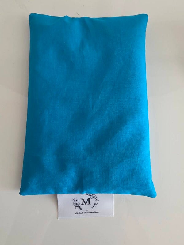 Traubenkernkissen in blau