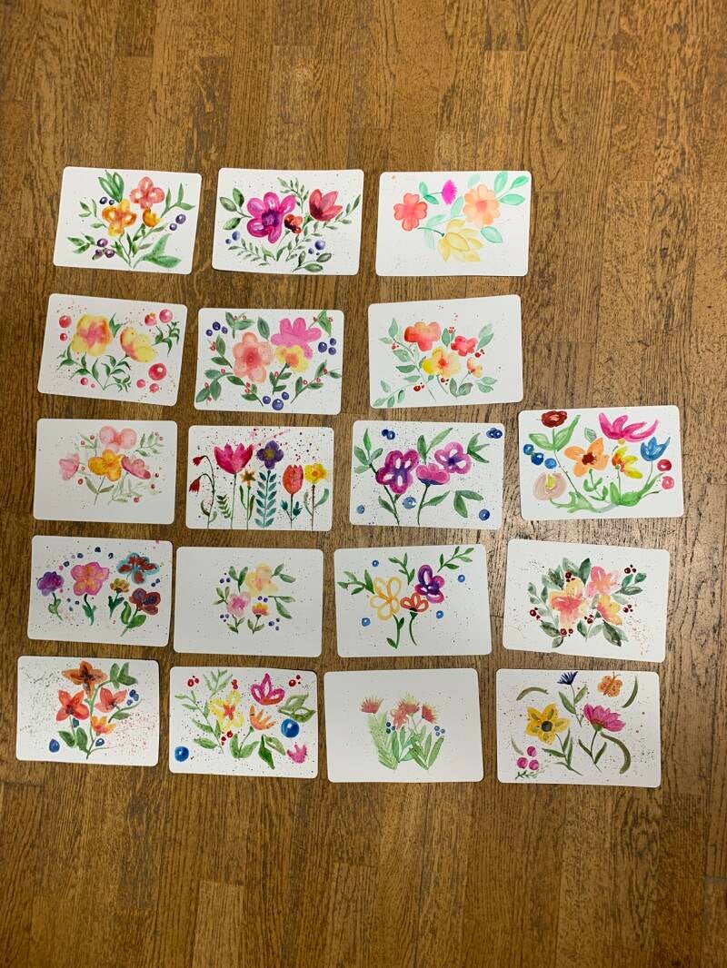Bastel-Fiwa in Fichtenwalde (Beelitz), Kunstkurse für Erwachsene, Kreativkurse für Erwachsene, Sticken, Aquarell, abstrakte Malerei, Bastelfiwa, kreativ, Kunst, Erwachsene, Kurs, Kreativabend, gemütlich, gesellig, Menschen kennenlernen, zusammen malen,
