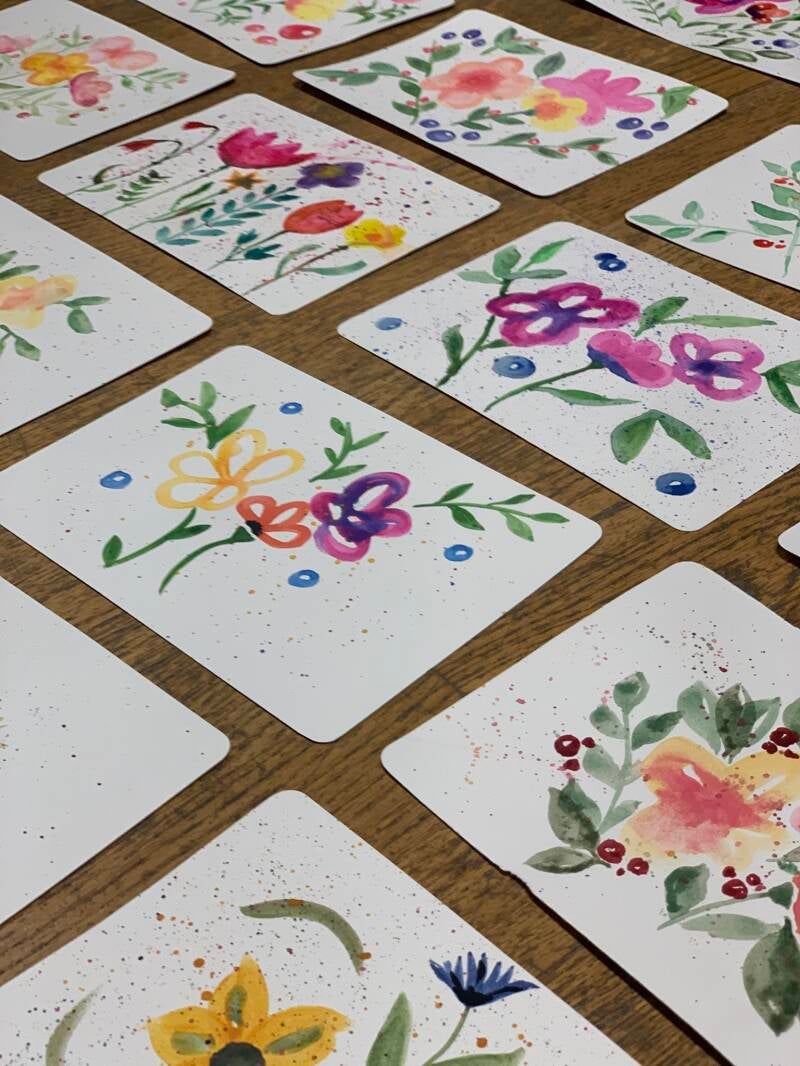 Bastel-Fiwa in Fichtenwalde (Beelitz), Kunstkurse für Erwachsene, Kreativkurse für Erwachsene, Sticken, Aquarell, abstrakte Malerei, Bastelfiwa, kreativ, Kunst, Erwachsene, Kurs, Kreativabend, gemütlich, gesellig, Menschen kennenlernen, zusammen malen,
