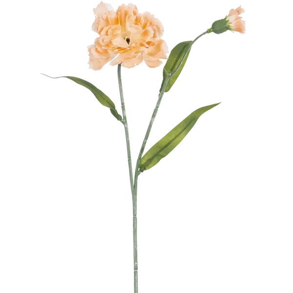 Oranje anjer klein 40 cm