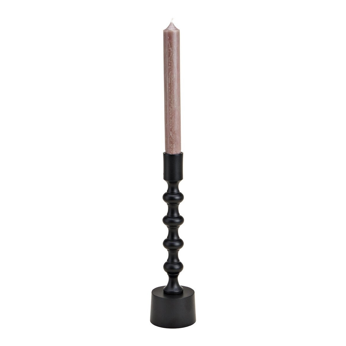 kaarshouder metaal zwart 23cm