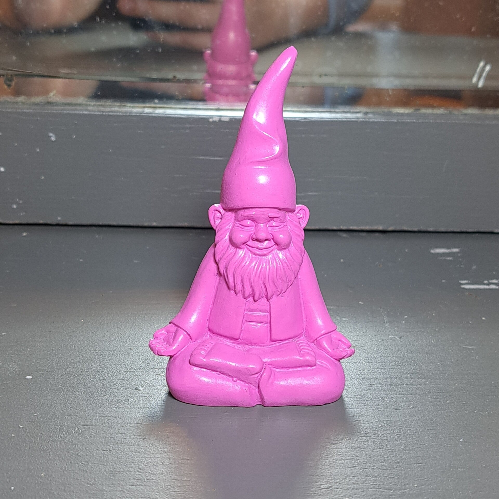 Kabouter roze 10 cm hoog