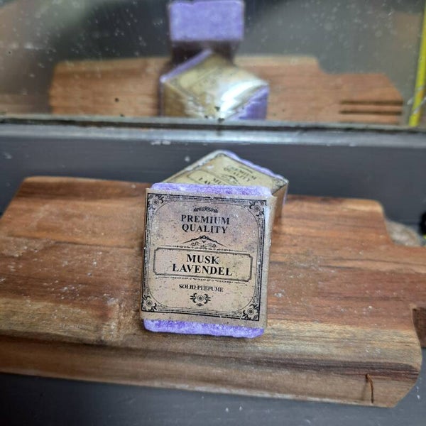 Amber blokje lavendel
