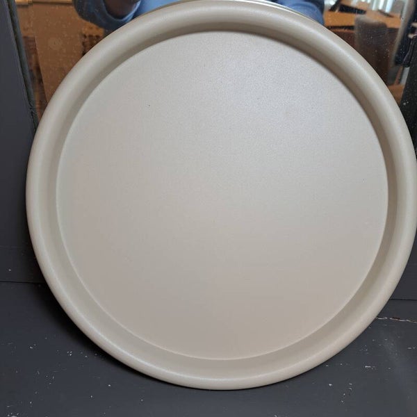 Dienblad metaal taupe 31cm