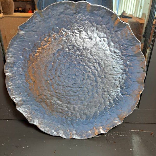 Onderbord zilver 33cm