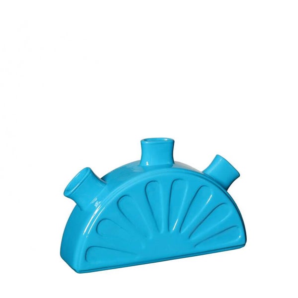 Limon vaas blauw L18.5xB5xH11.5 cm