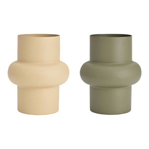 metale vaas GROEN 16x19x16