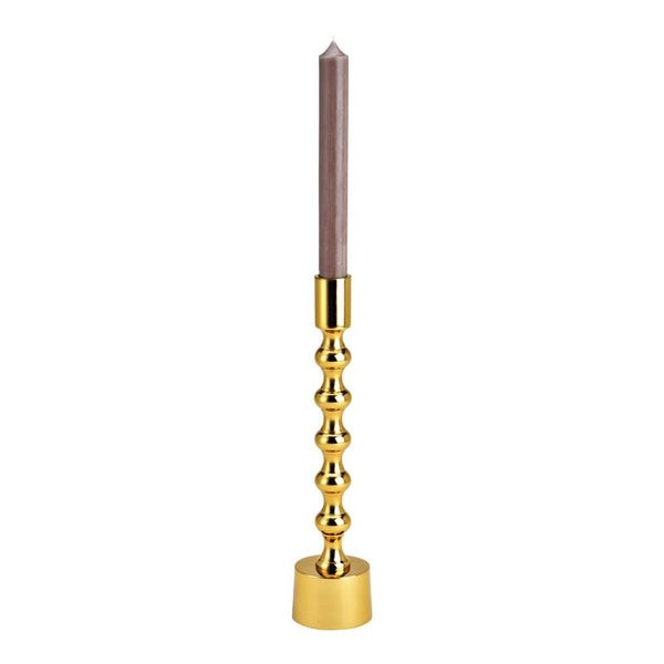 kaarshouder metaal goud 27 cm