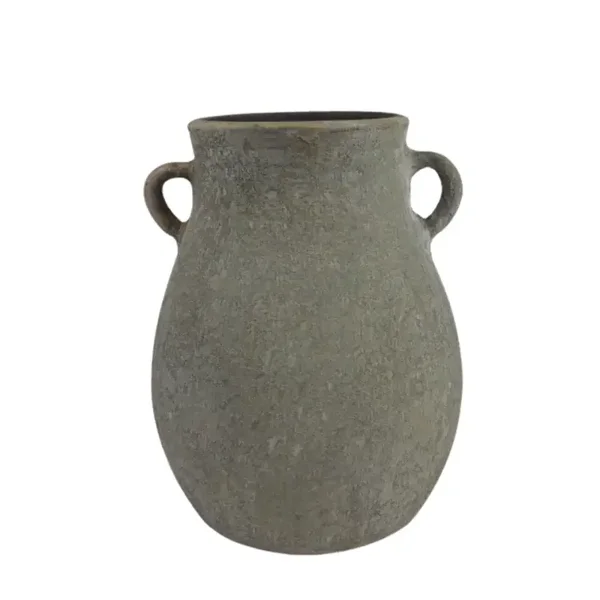 Kruikvaas vintage grey 25cm hoog
