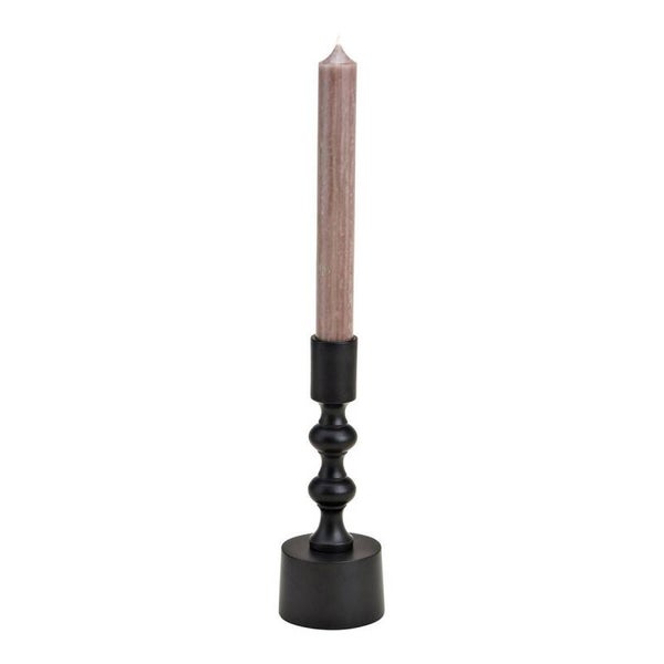kaarshouder metaal zwart 17 cm