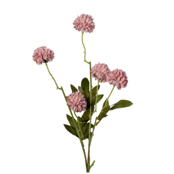 Pom pom tak 51 cm oud roze