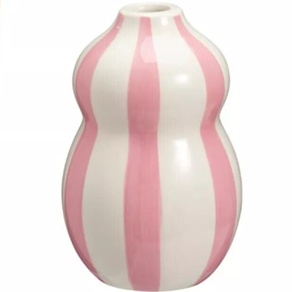 Vaas roze 8x12 cm