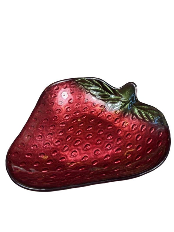 Aardbeien schaaltje 16cm breed