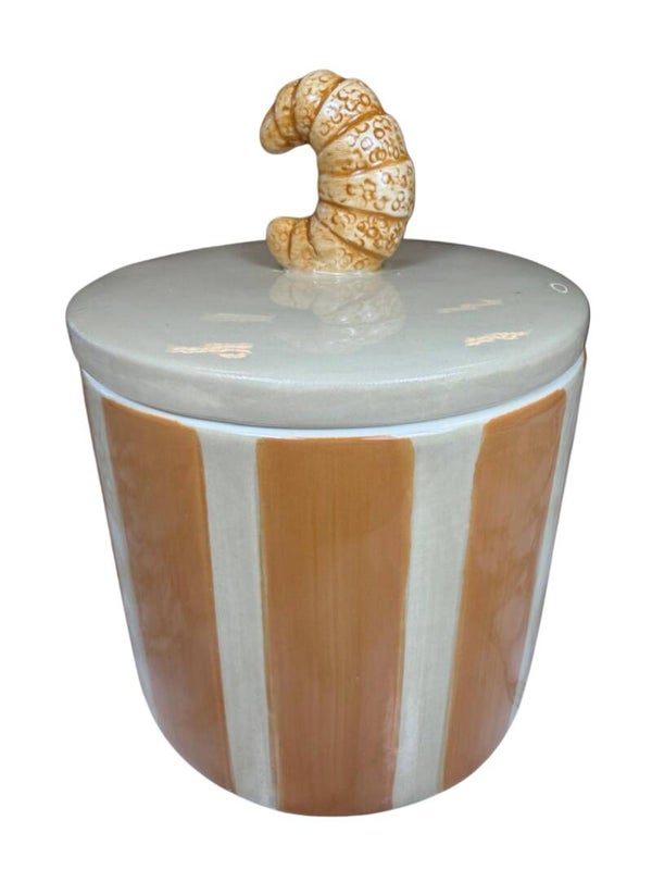 opbergpot croissant 14cm H 11 cm Br