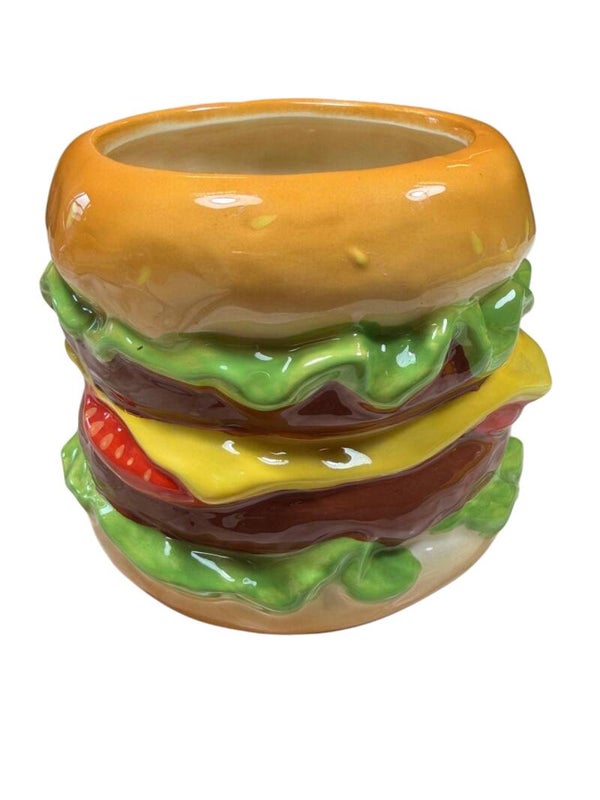 Hamburger bloempot 10x10