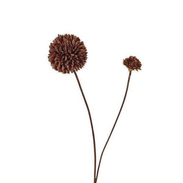 Bruine pom pom tak 66cm