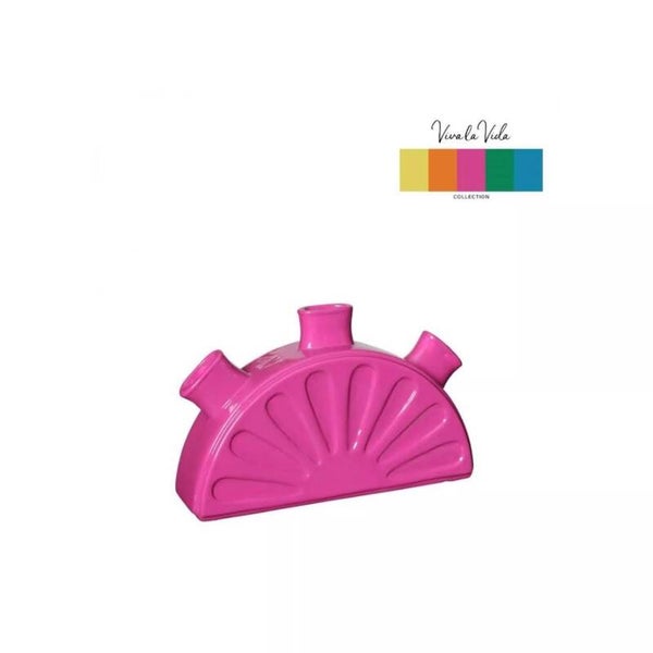 Limon vaas fuchsia L18.5xB5xH11.5 cm