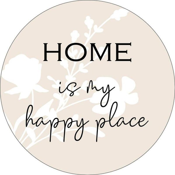 Muurcirkel home 25 cm