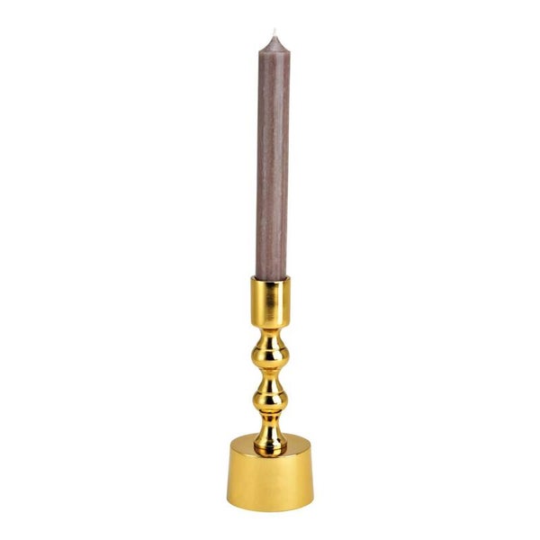 kaarshouder metaal goud 17 cm