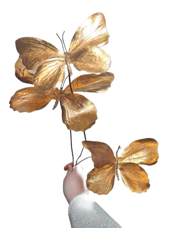gouden vlinder tak 66cm