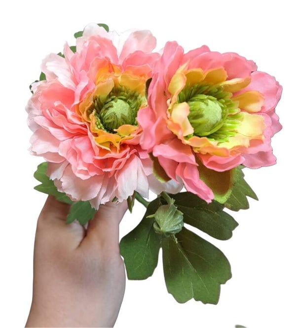 Ranunculus licht roze 47 cm