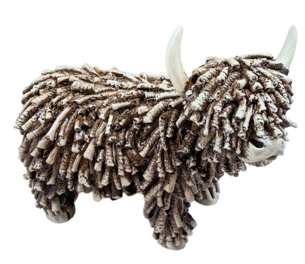 Prachtige hooglander 14cm H 16cm B