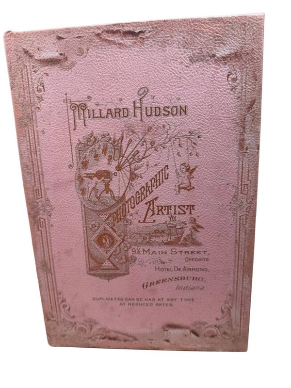 Opbergboek roze 23x16cm