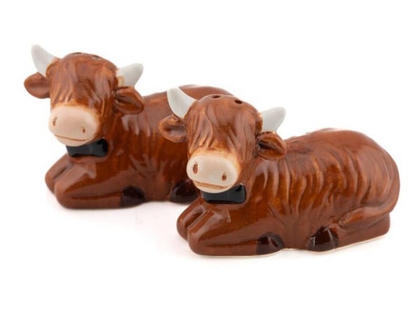 Hooglanders zout en peper stel