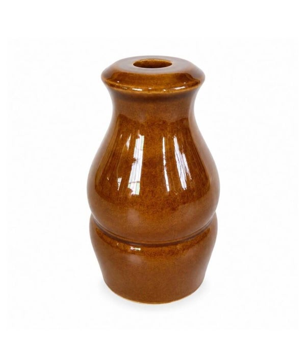 Kaarsenstandaard bruin 15 cm