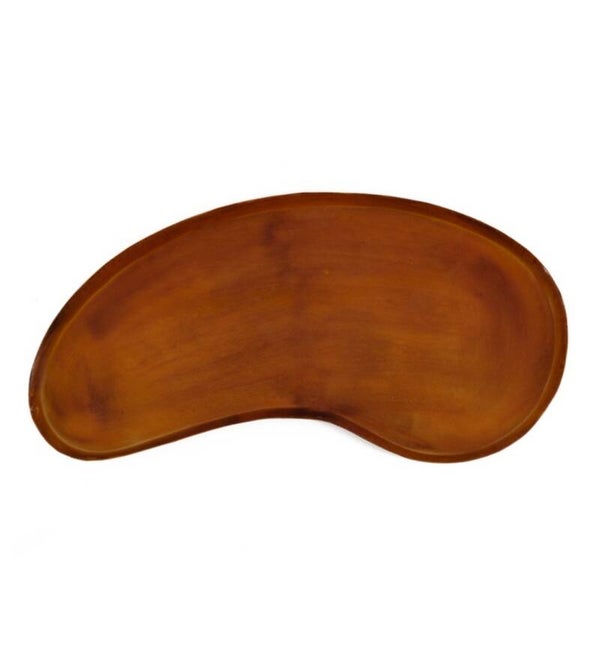 Kidney dienblad roest oranje 52x24x2cm