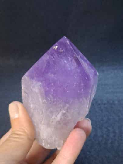 Amethyst Crystal Point - Flat Base