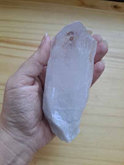 Large Semi-Clear Quartz Crystal Point