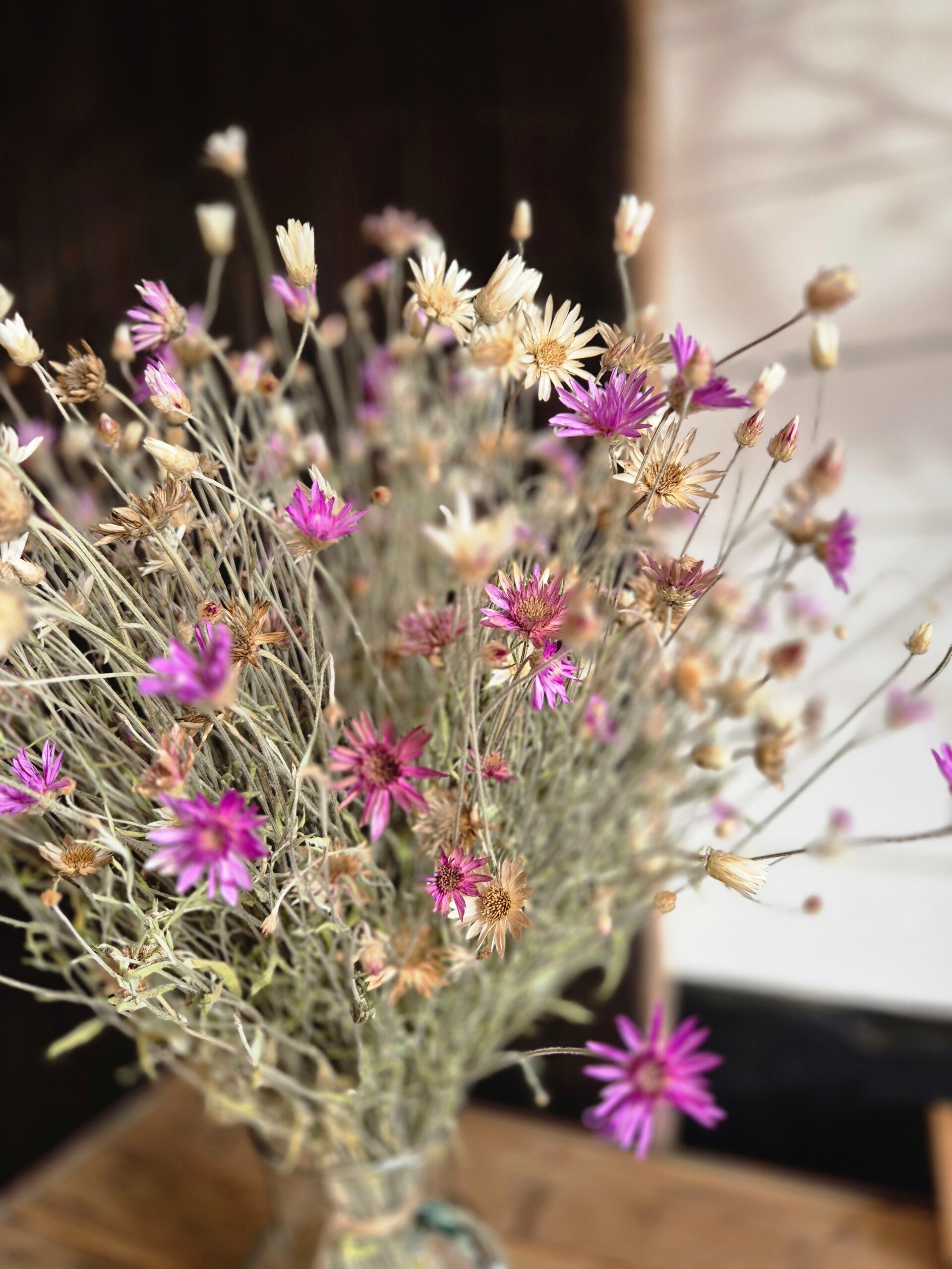 Papierbloem boeket - €35,-