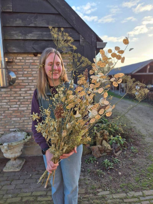 Boeket groot, naturel - €60,-