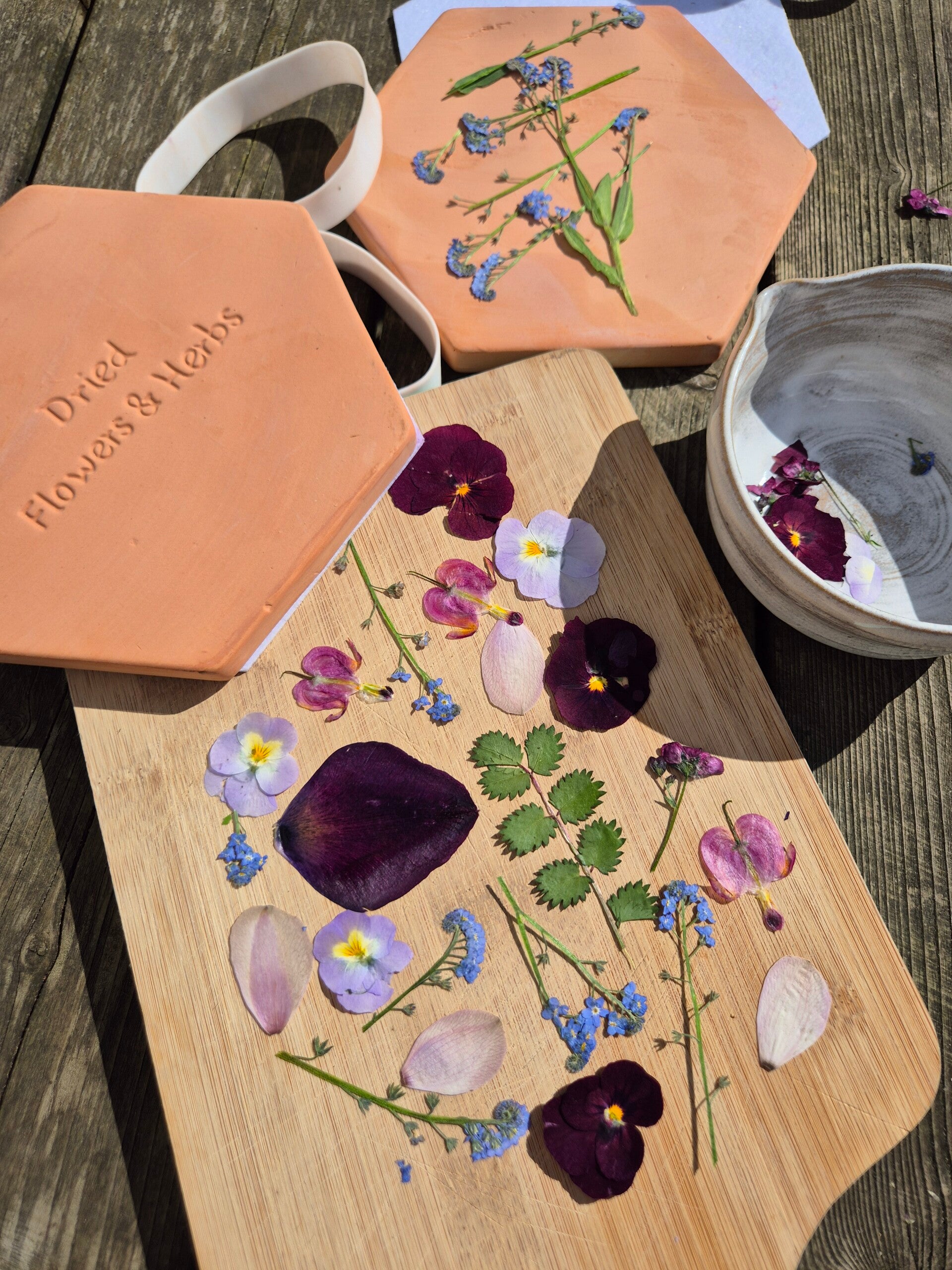 Bloemenpers - plukken en bloemen drogen - €47,50