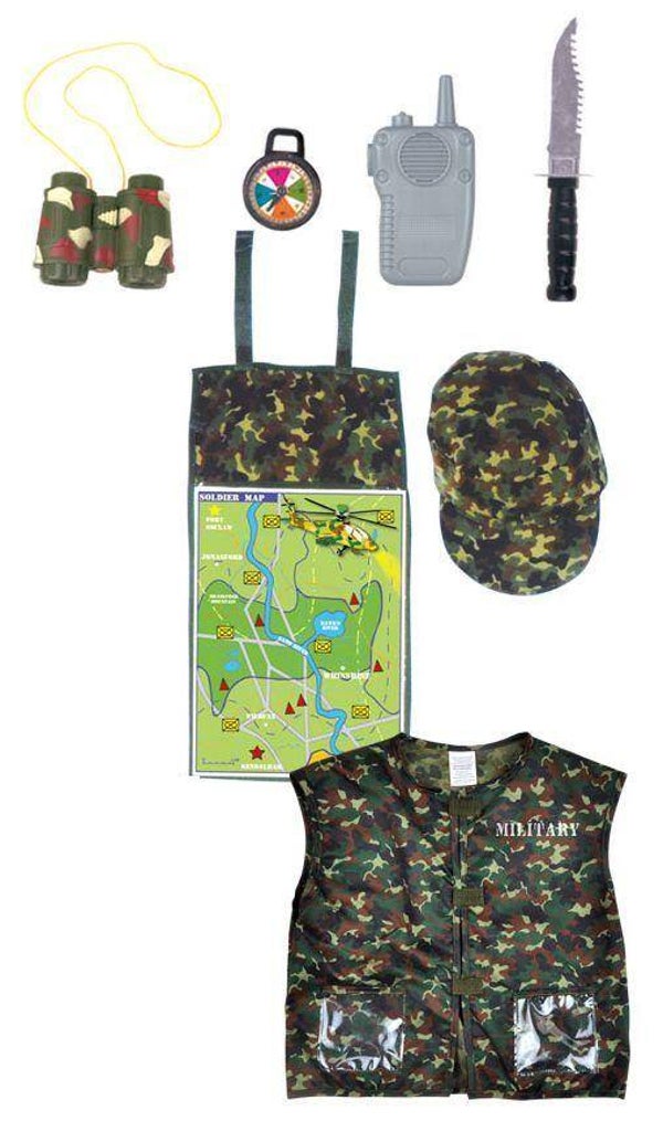 Soldaat outfit met accessoires