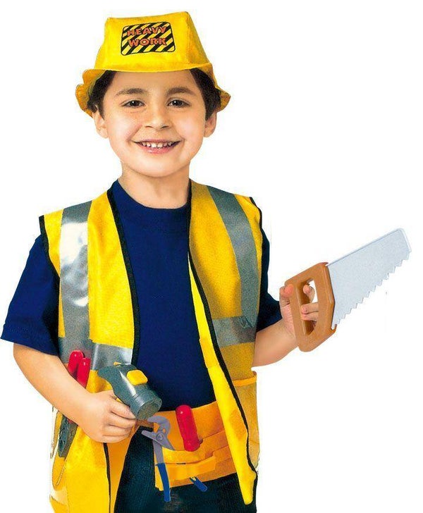 Bouwvakkers outfit met accessoires