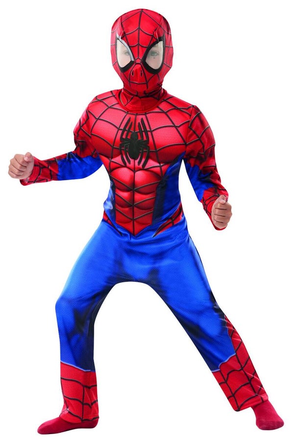 Ultimate Spider Man Deluxe Verkleedpak S