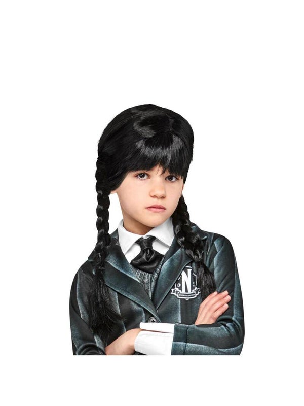 Wednesday Addams pruik kids