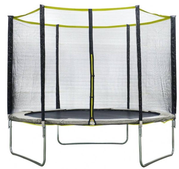 Plooibare trampoline 305cm met veiligheidsnet
